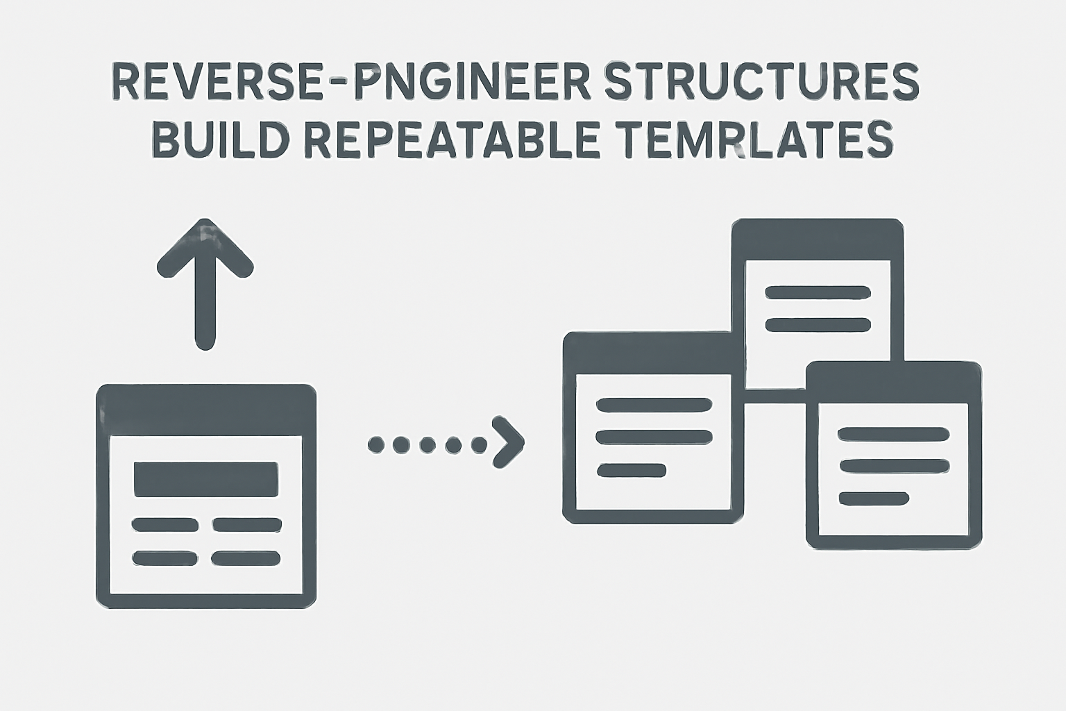 How to infer effective content structures for AI search