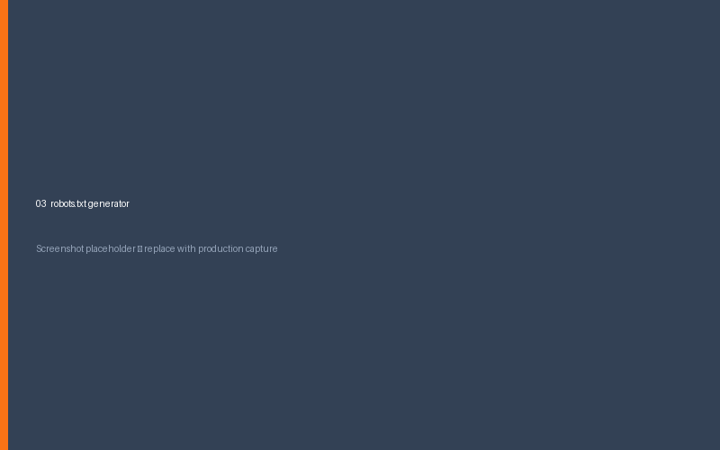 Log Analyzer AI-aware robots.txt generator